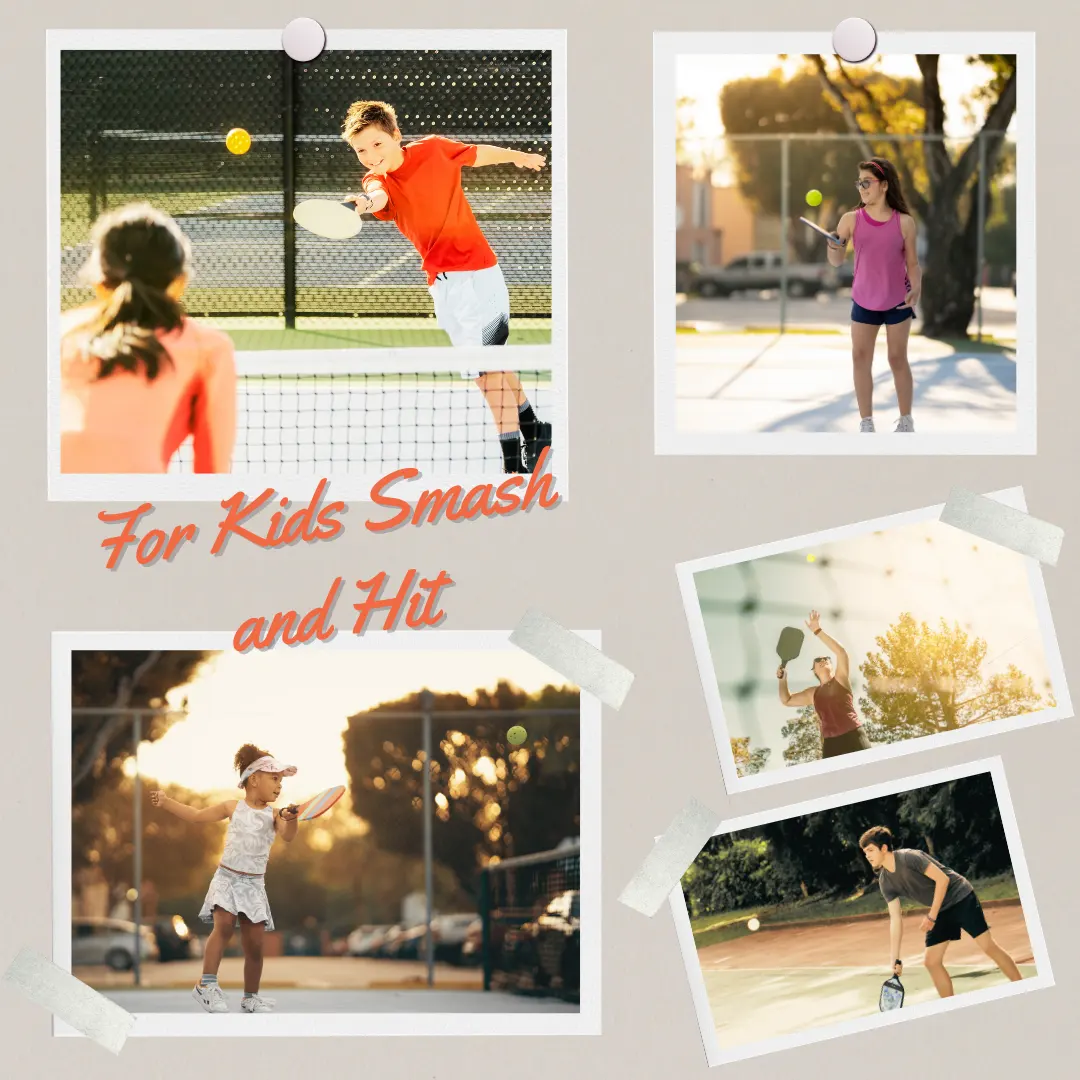 Pickleball Kids and Smash Hit