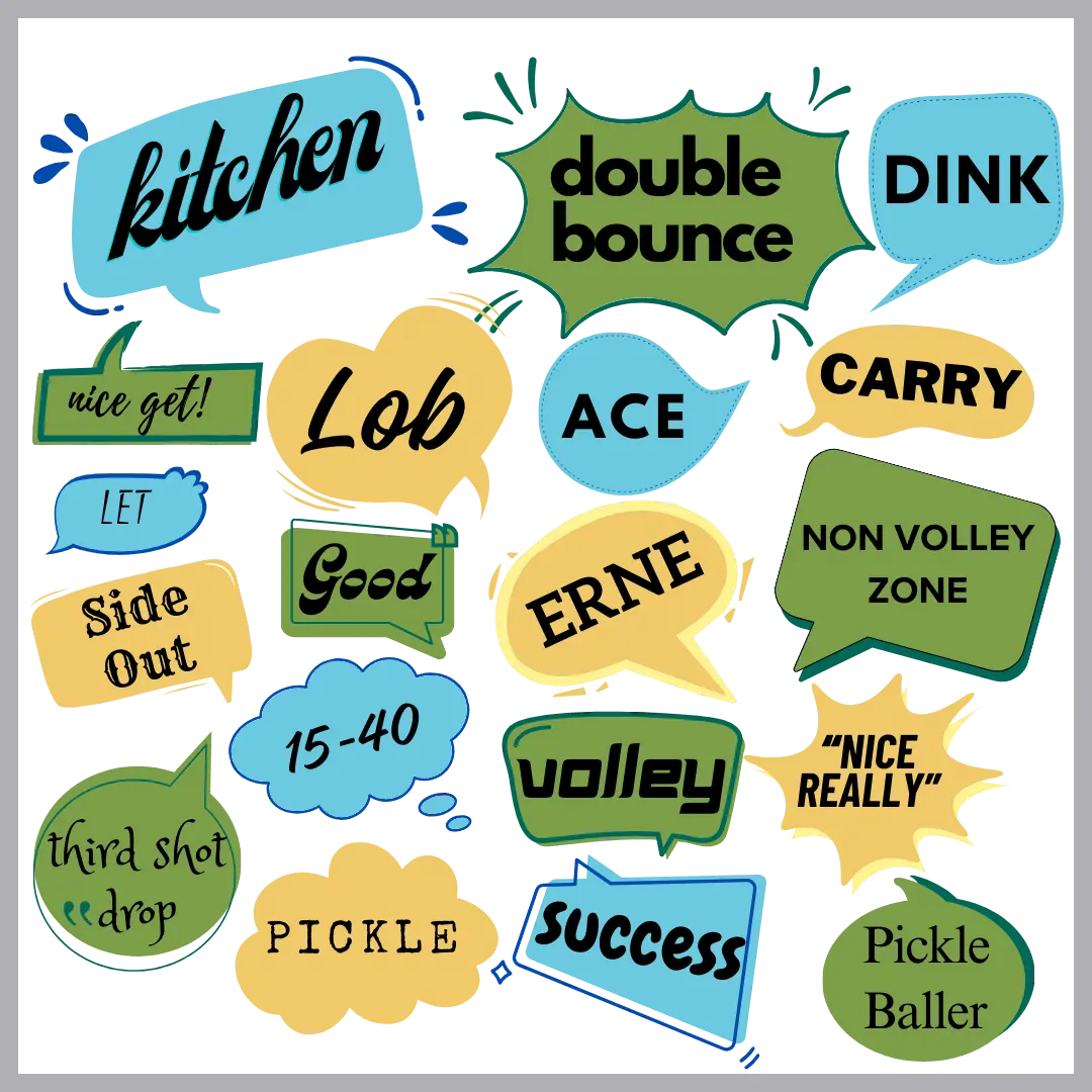 Pickleball Lingo