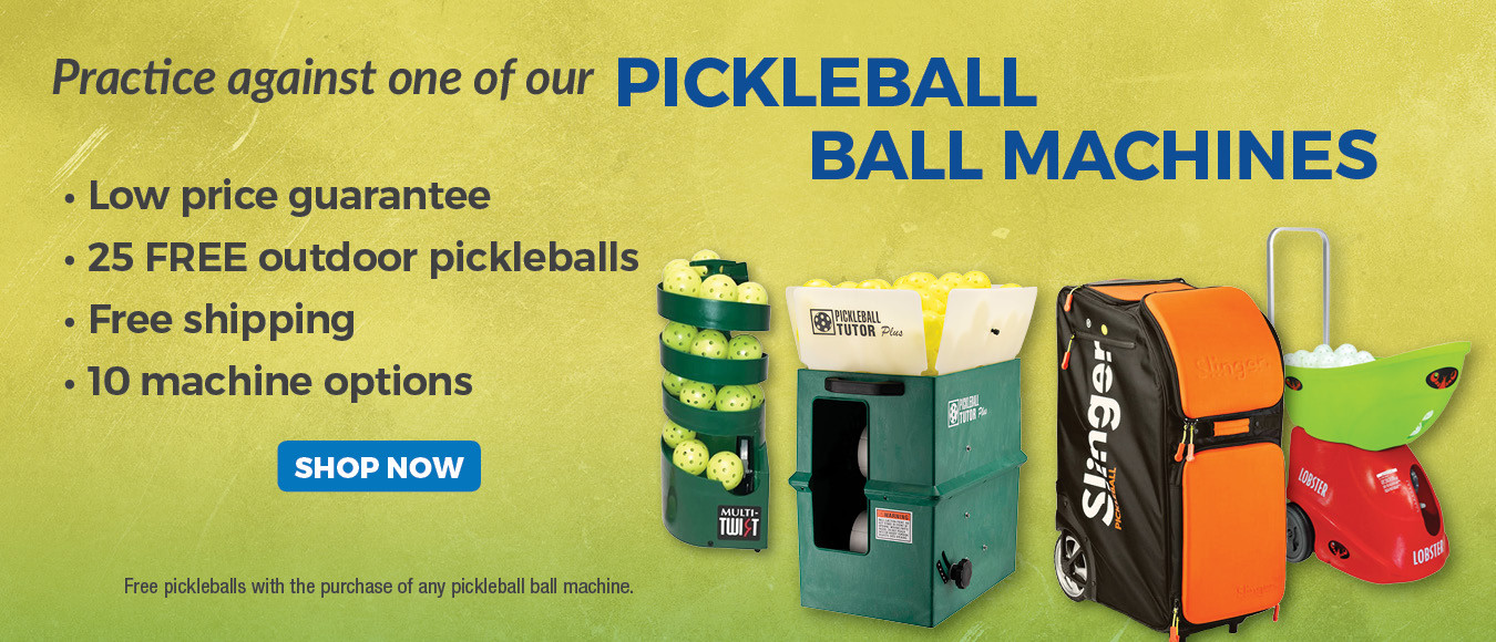 Pickleball ball machines